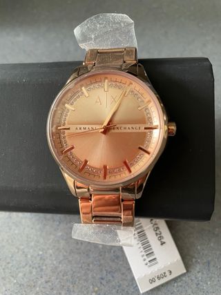 Reloj Armani Exchange Dorado rosa