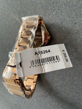 Reloj Armani Exchange Dorado rosa