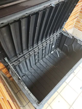 Baúl de exterior de plástico