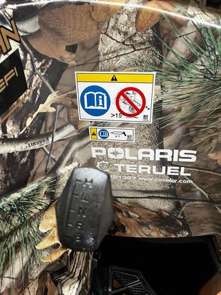 Quad Polaris Camuflaje