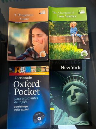 Libros en inglés.