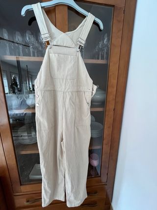Mono peto pana mujer beige NUEVO