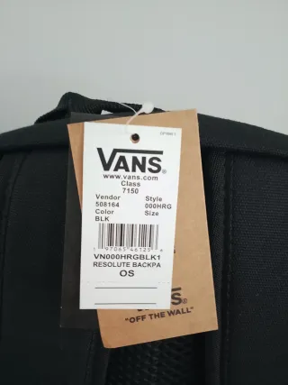 Mochila Vans Negra, no negocio precio.