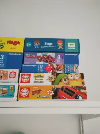 Lote Juegos y Puzzles Infantiles