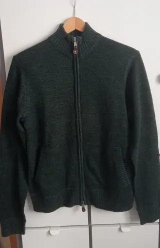 Chaqueta Sfera Hombre Talla S Verde Cremallera