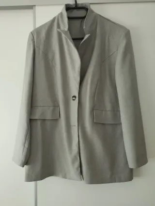 Traje pantalón gris