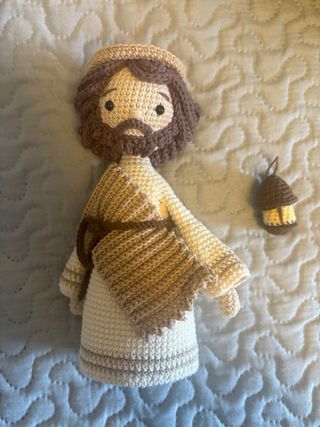 Nacimiento Portal de Belén Navidad Crochet