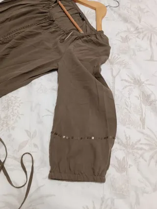 Vestido Massimo Dutti Marrón