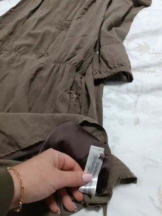 Vestido Massimo Dutti Marrón