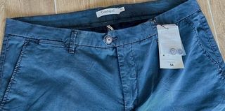 Pantaloni Conbipel Uomo Tg 54 Cotone Blu