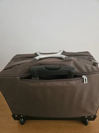 Maleta trolley Lexon 2 ruedas marrón