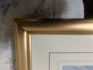 Cuadro decorativo dorado