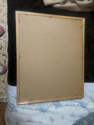 Cuadro decorativo dorado