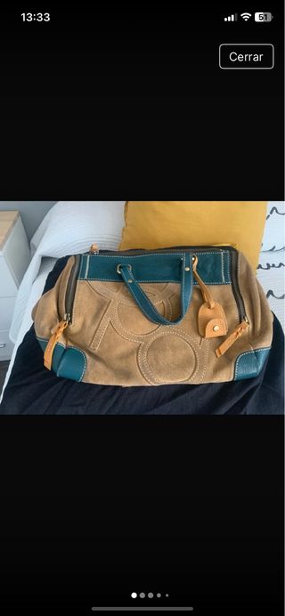 Bolso Purificación García ante y piel