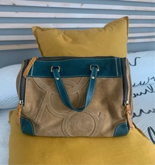 Bolso Purificación García ante y piel