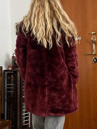 Cappotto in pelliccia ecologica Witteveen