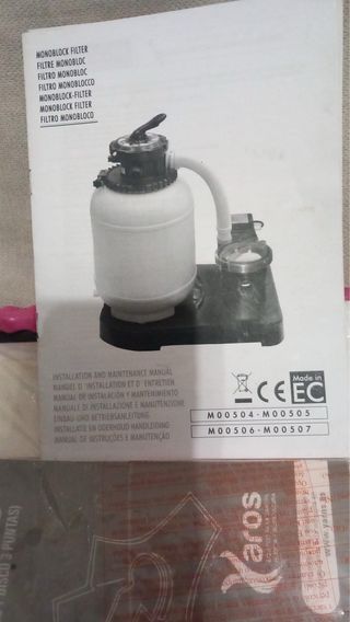 Filtro Depuradora Monobloc Yaros