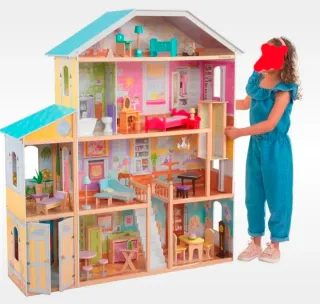 Casa de Muñecas KidKraft XXL in Legno, senza accessori