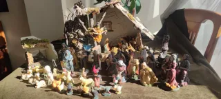 Belén completo figuras y portal