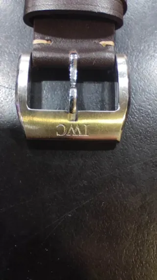 Cinturino IWC in pelle marrone 20mm