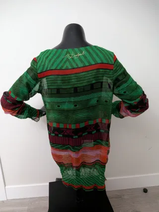 Camisa Desigual Talla M/38/10 Multicolor