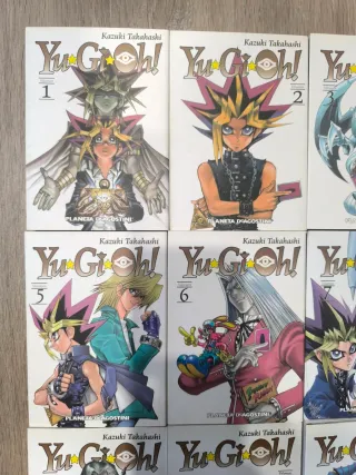 Manga Yu Gi Oh 12 volúmenes Planeta DeAgostini