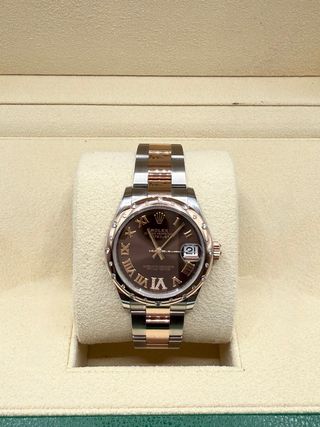 Rolex Date Just Acero/Oro Rosa 278341