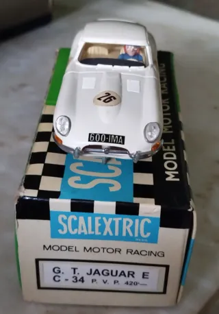 Scalextric Jaguar E C34 EXIN