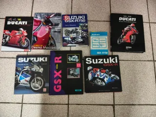 Libros Ducati y Suzuki GSX-R