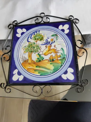 Azulejo Montería con Marco de Hierro