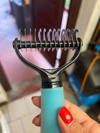 Spazzola districante per cani