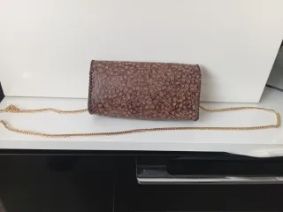 Bolso de fiesta mujer cadena dorado