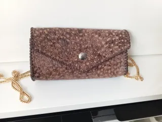 Bolso de fiesta mujer cadena dorado