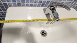 Lavabo Bellavista de porcelana con pedestal