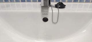 Lavabo Bellavista de porcelana con pedestal