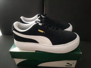 Zapatillas PUMA SUEDE MAYU Negras/Blancas