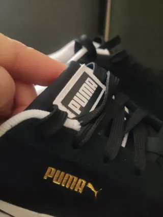 Zapatillas PUMA SUEDE MAYU Negras/Blancas