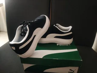 Zapatillas PUMA SUEDE MAYU Negras/Blancas
