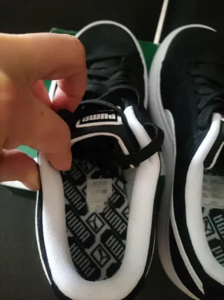 Zapatillas PUMA SUEDE MAYU Negras/Blancas