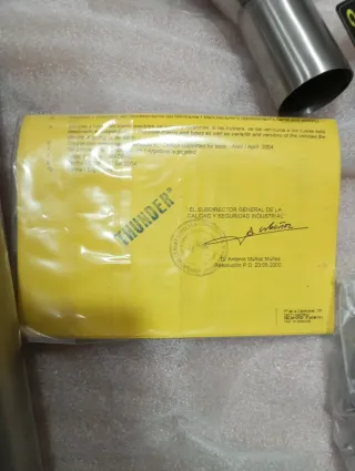 Escape THUNDER Honda CBR 600 RR 05-06 Homologado