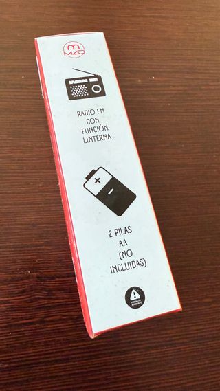 Radio FM MAD con Linterna