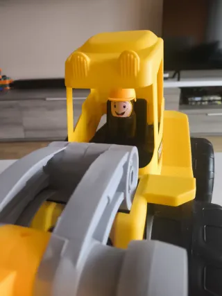 Excavadora de juguete