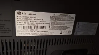 Televisor LG 42'' Negro