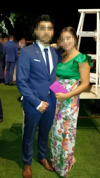 Traje completo azul hombre