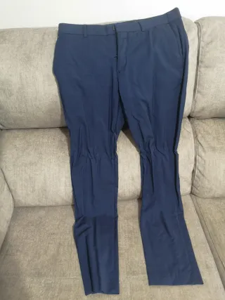 Traje completo azul hombre