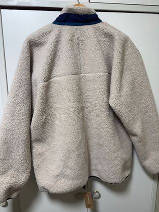 Giubbotto Polare Patagonia Beige e Blu