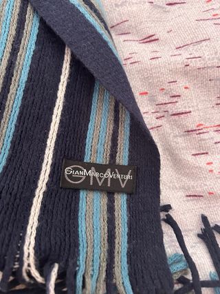 Sciarpa uomo a righe