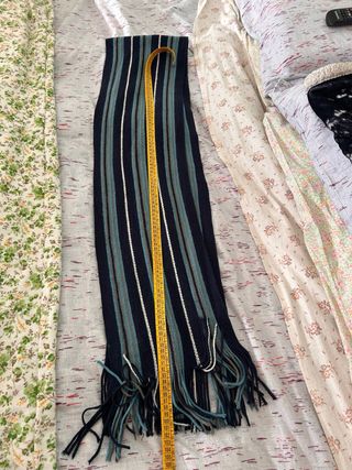 Sciarpa uomo a righe