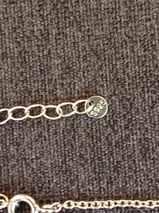 Conjunto Plata Ley Roselin: Gargantilla y Pulsera.