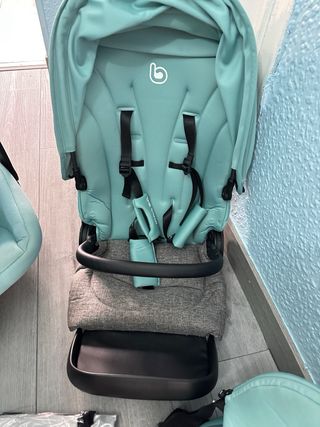 Carrito Bebe Beecool + Silla Coche + Bolso